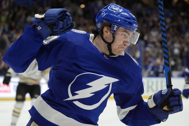 Brayden Point scores, Andrei Vasilevskiy stops 23, surging Lightning beat Bruins 3-1 | iNFOnews.ca