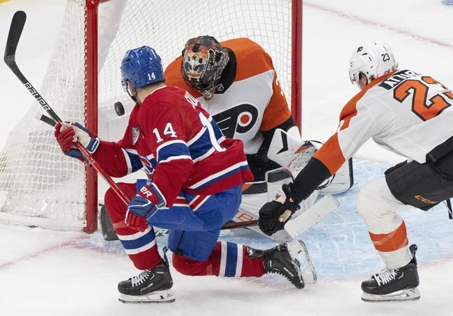 Nick Suzuki, Cayden Primeau lead Canadiens to 4-1 win over Flyers | iNFOnews.ca