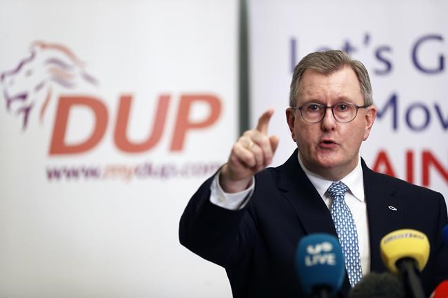 Leader of Northern Ireland's main unionist party steps down as he is charged with sexual offenses | iNFOnews.ca