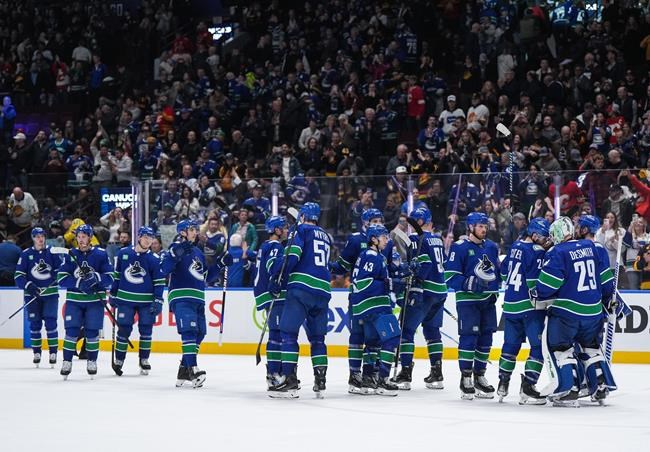 Vancouver Canucks clinch first playoff spot since 2020 | iNFOnews.ca Vancouver Canucks clinch first playoff spot since 2020 | iNFOnews.ca