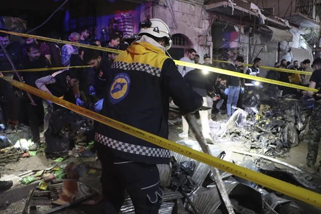 A car bomb in a Syrian opposition-held town kills at least 3 people, including 2 children | iNFOnews.ca A car bomb in a Syrian opposition-held town kills at least 3 people, including 2 children | iNFOnews.ca