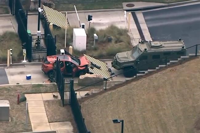 Navy veteran accused of ramming vehicle into barrier at front gate of FBI Atlanta office | iNFOnews.ca Navy veteran accused of ramming vehicle into barrier at front gate of FBI Atlanta office | iNFOnews.ca