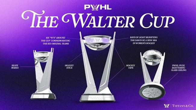 PWHL unveils Tiffany-designed Walter Cup championship trophy | iNFOnews.ca PWHL unveils Tiffany-designed Walter Cup championship trophy | iNFOnews.ca