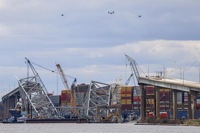 Biden tours collapsed Baltimore bridge as clearing proceeds and declares 'your nation has your back' | iNFOnews.ca Biden tours collapsed Baltimore bridge as clearing proceeds and declares 'your nation has your back' | iNFOnews.ca