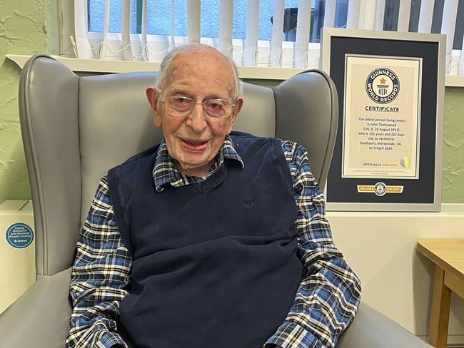 The world's oldest man says the secret to his longevity is luck, plus regular fish and chips | iNFOnews.ca The world's oldest man says the secret to his longevity is luck, plus regular fish and chips | iNFOnews.ca