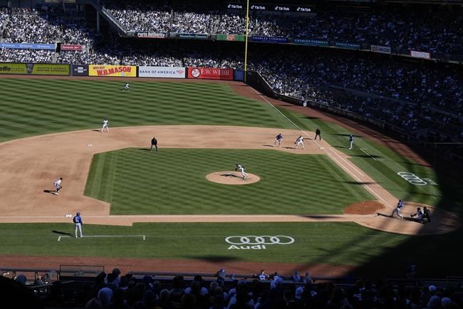 Stanton hits tiebreaking grand slam, Yankees beat Blue Jays 8-3 for eighth win in 10 games | iNFOnews.ca Stanton hits tiebreaking grand slam, Yankees beat Blue Jays 8-3 for eighth win in 10 games | iNFOnews.ca