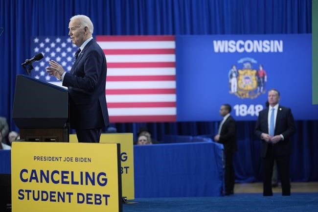 Biden promotes 'life-changing' student loan relief in Wisconsin as he rallies younger voters | iNFOnews.ca