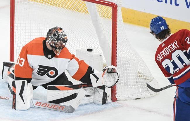 Slafkovsky nets hat trick, Canadiens hand Flyers eighth straight loss in 9-3 blowout | iNFOnews.ca Slafkovsky nets hat trick, Canadiens hand Flyers eighth straight loss in 9-3 blowout | iNFOnews.ca