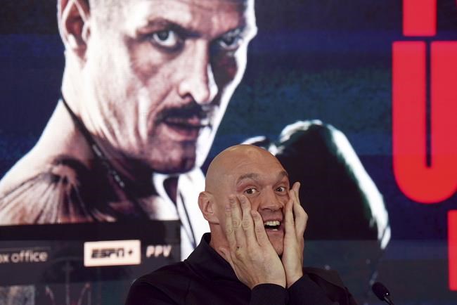 Fury says Usyk won't overcome size difference in the fight to crown the undisputed heavyweight champ | iNFOnews.ca