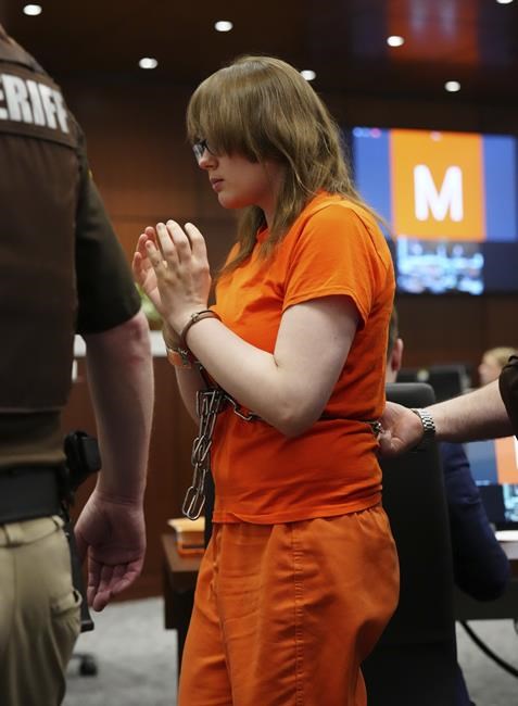 Woman who stabbed classmate to please 'Slender Man' won't be released from psychiatric hospital | iNFOnews.ca