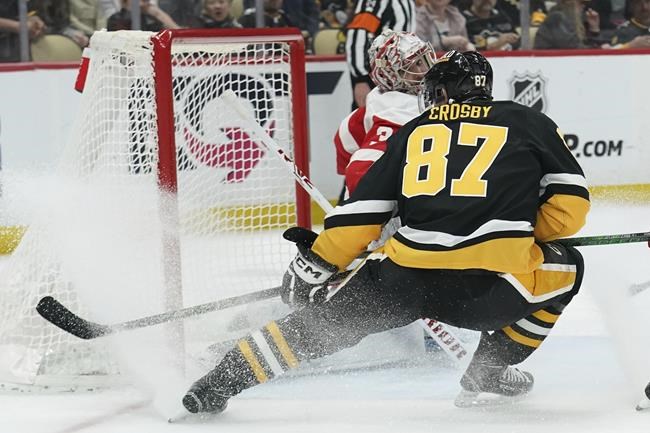 Penguins improve playoff chances with 6-5 OT win over Detroit | iNFOnews.ca Penguins improve playoff chances with 6-5 OT win over Detroit | iNFOnews.ca