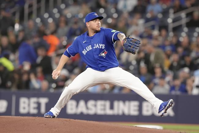 Varsho has grand slam as Blue Jays hold off Rockies 5-3 in Rodriguez's MLB debut | iNFOnews.ca