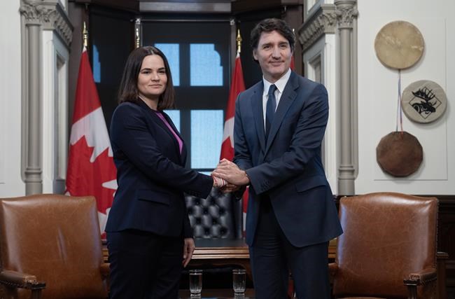 Canada announces more sanctions on Belarus as opposition leader visits Ottawa | iNFOnews.ca