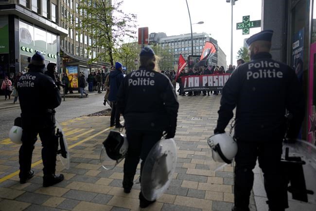 Belgian police shut down a far-right conference as it rallies ahead of Europe's June elections | iNFOnews.ca Belgian police shut down a far-right conference as it rallies ahead of Europe's June elections | iNFOnews.ca