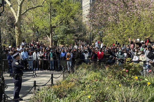 Black immigrant rally in NYC raises awareness about racial, religious and language inequities | iNFOnews.ca