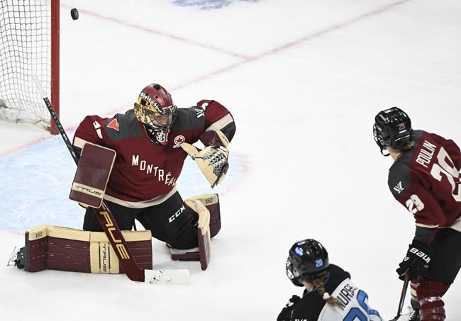 Nurse scores twice, Toronto beats Montreal 3-2 in OT before record crowd in PWHL | iNFOnews.ca Nurse scores twice, Toronto beats Montreal 3-2 in OT before record crowd in PWHL | iNFOnews.ca