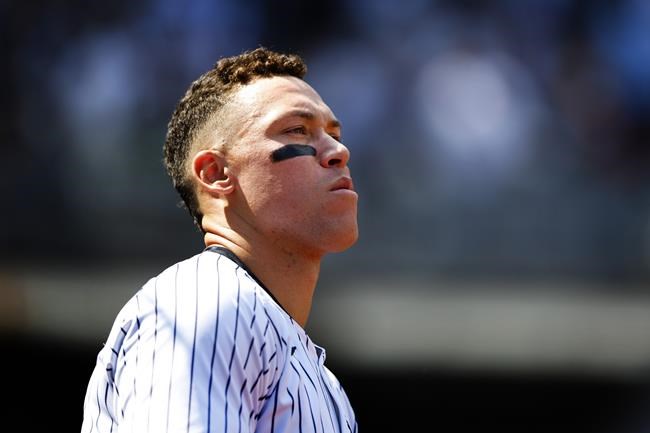 Yankees' slugger Aaron Judge strikes out four times, hears boos on promotional bobblehead day | iNFOnews.ca Yankees' slugger Aaron Judge strikes out four times, hears boos on promotional bobblehead day | iNFOnews.ca