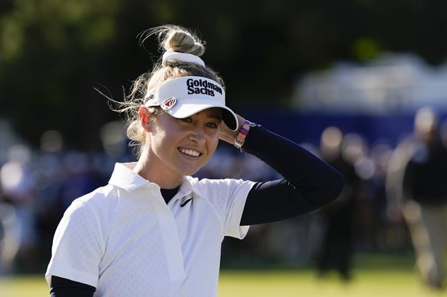 Nelly Korda ties LPGA Tour record with 5th straight victory, wins Chevron Championship for 2nd major | iNFOnews.ca