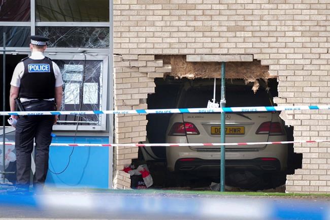 Driver arrested for drug driving after plowing through classroom wall in Liverpool | iNFOnews.ca