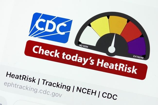 When red-hot isn't enough: New government heat risk tool sets magenta as most dangerous level | iNFOnews.ca When red-hot isn't enough: New government heat risk tool sets magenta as most dangerous level | iNFOnews.ca