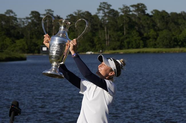 Nelly Korda puts bid for 6th straight victory on hold after withdrawing from Los Angeles tourney | iNFOnews.ca