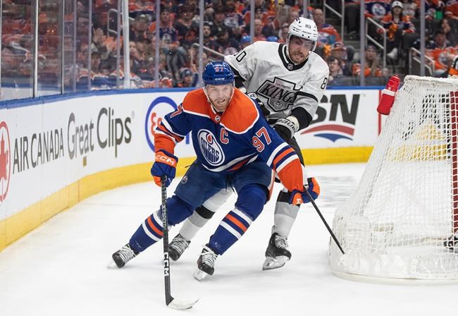 Oilers beat Kings to open playoffs in first Game 1 win since 2017 | iNFOnews.ca Oilers beat Kings to open playoffs in first Game 1 win since 2017 | iNFOnews.ca