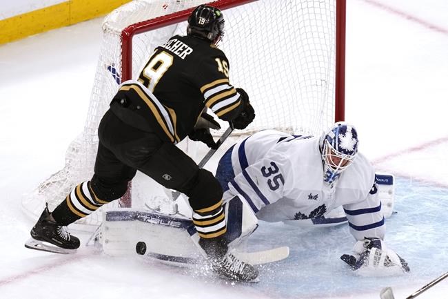 Samsonov's solid play, mental resolve helps Leafs tie Bruins 1-1: 'He's battled hard' | iNFOnews.ca Samsonov's solid play, mental resolve helps Leafs tie Bruins 1-1: 'He's battled hard' | iNFOnews.ca