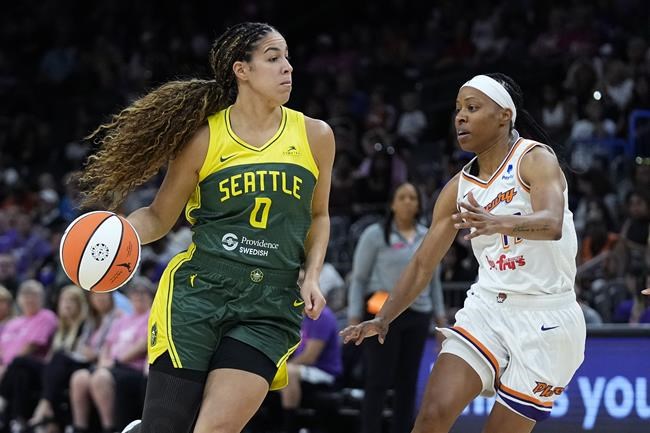 Canada's Kia Nurse hopes to inspire with WNBA exhibition in Edmonton on May 4 | iNFOnews.ca