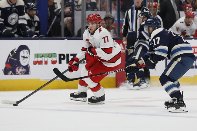 Pesce's injury could mean a larger role for DeAngelo in the playoffs for the Hurricanes | iNFOnews.ca