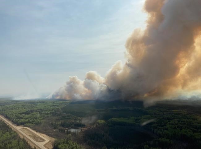 'Extreme drought' in area of early-season wildfire near Chetwynd, B.C. | iNFOnews.ca