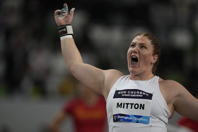 Canada's Sarah Mitton second in Diamond League shot put | iNFOnews.ca