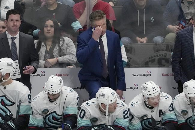 Seattle Kraken fire coach Dave Hakstol after leading the franchise for its first 3 seasons | iNFOnews.ca Seattle Kraken fire coach Dave Hakstol after leading the franchise for its first 3 seasons | iNFOnews.ca