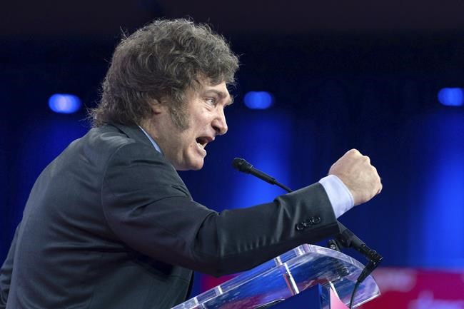 This fiery economist became Argentina's president railing against politicians. Now he's wooing them | iNFOnews.ca