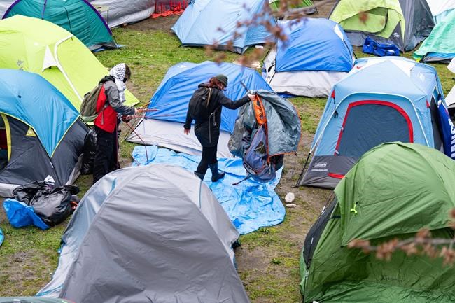McGill requests 'police assistance' to remove pro-Palestinian encampment on campus | iNFOnews.ca McGill requests 'police assistance' to remove pro-Palestinian encampment on campus | iNFOnews.ca