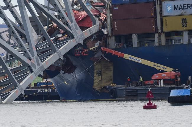 Maryland officials release timeline, cost estimate, for rebuilding bridge | iNFOnews.ca Maryland officials release timeline, cost estimate, for rebuilding bridge | iNFOnews.ca
