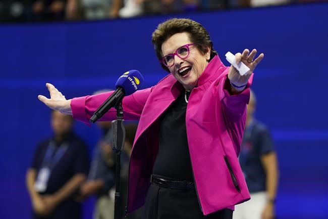 Billie Jean King is getting the Breakfast of Champions treatment. She'll appear on a Wheaties box | iNFOnews.ca