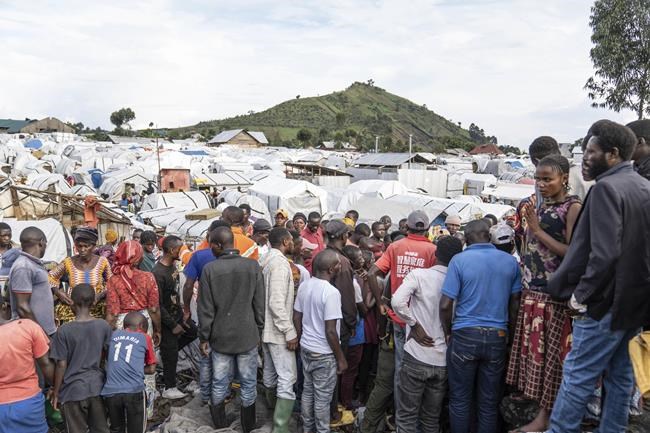 Bomb kills at least 12 people, including children, at two displacement camps in eastern Congo | iNFOnews.ca