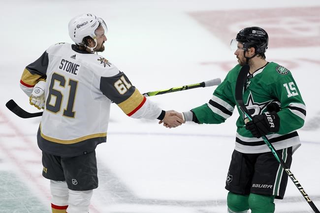 Stars and DeBoer moving on after ousting Cup champ Vegas in tight 7-game series | iNFOnews.ca Stars and DeBoer moving on after ousting Cup champ Vegas in tight 7-game series | iNFOnews.ca