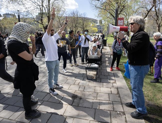 Pro-Palestinian encampment members say little progress made in meeting with McGill | iNFOnews.ca Pro-Palestinian encampment members say little progress made in meeting with McGill | iNFOnews.ca