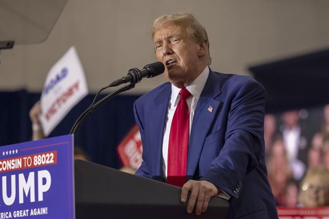 Donald Trump calls Joe Biden weak on antisemitism, ignoring his own rhetoric | iNFOnews.ca