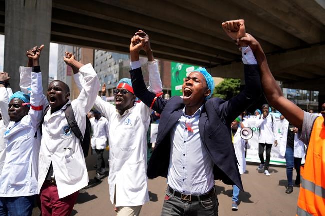 Kenya's public hospital doctors sign agreement to end national strike after almost 2 months | iNFOnews.ca