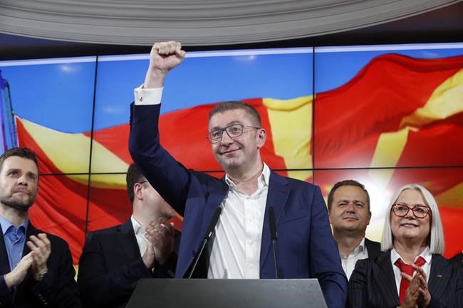 North Macedonia's center-right leader given official mandate to form government after election win | iNFOnews.ca North Macedonia's center-right leader given official mandate to form government after election win | iNFOnews.ca