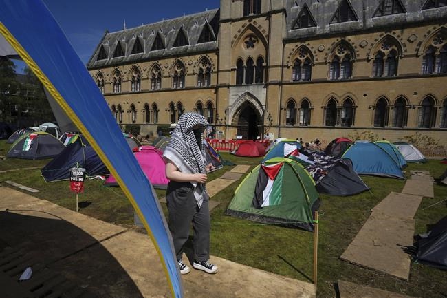 As pro-Palestinian encampments spread to European campuses, UK government seeks to head off unrest | iNFOnews.ca As pro-Palestinian encampments spread to European campuses, UK government seeks to head off unrest | iNFOnews.ca