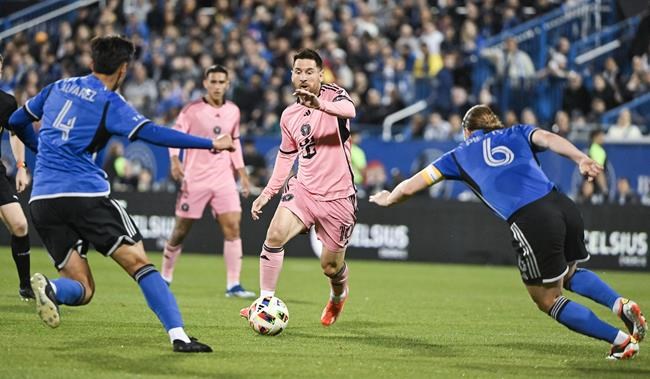 Inter Miami erases two-goal deficit to beat Montreal 3-2 as Messi arrives in Canada | iNFOnews.ca