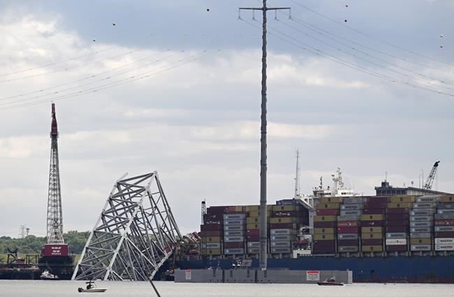 Controlled demolition at Baltimore bridge collapse site postponed due to weather | iNFOnews.ca Controlled demolition at Baltimore bridge collapse site postponed due to weather | iNFOnews.ca
