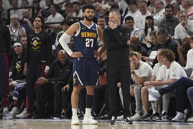Defending champ Nuggets tie Timberwolves with 2nd straight road win, 115-107 in Game 4 | iNFOnews.ca Defending champ Nuggets tie Timberwolves with 2nd straight road win, 115-107 in Game 4 | iNFOnews.ca