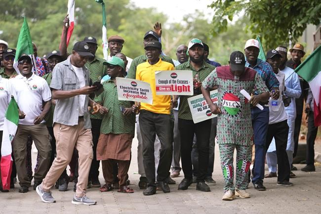 Nigeria labor unions protest higher electricity prices | iNFOnews.ca Nigeria labor unions protest higher electricity prices | iNFOnews.ca