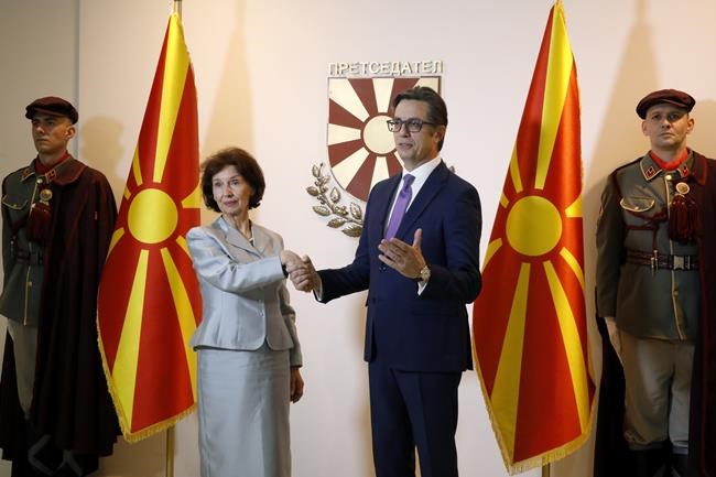 North Macedonia’s new president seeks to sidestep disputes with EU neighbors | iNFOnews.ca North Macedonia’s new president seeks to sidestep disputes with EU neighbors | iNFOnews.ca