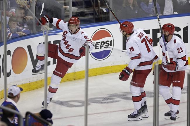 The Hurricanes stuck with their plan. It's helped them climb back into their series with the Rangers | iNFOnews.ca
