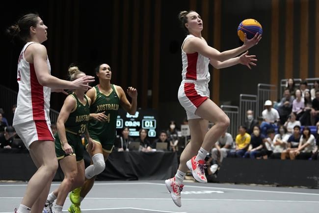 Canadian women's 3x3 hoops team opens Olympic qualifier with two wins | iNFOnews.ca